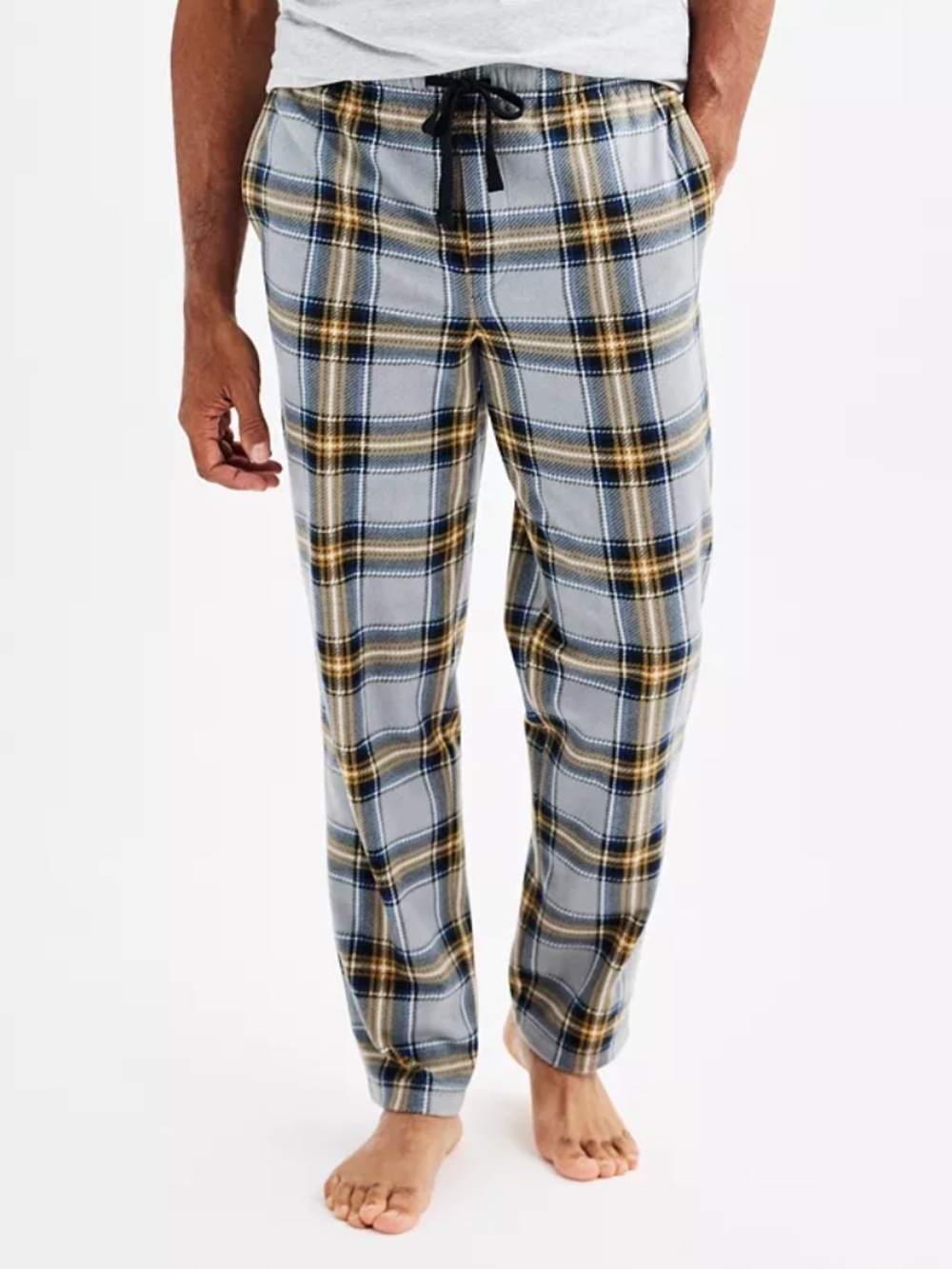 Sonoma Goods For Life® Plaid Microfleece Pajama Pants